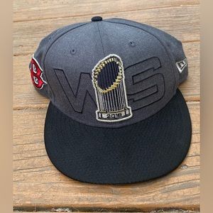 Boston red socks work series snapback hat